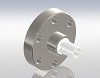 Feedthrough Mini HV, Conflat Flange